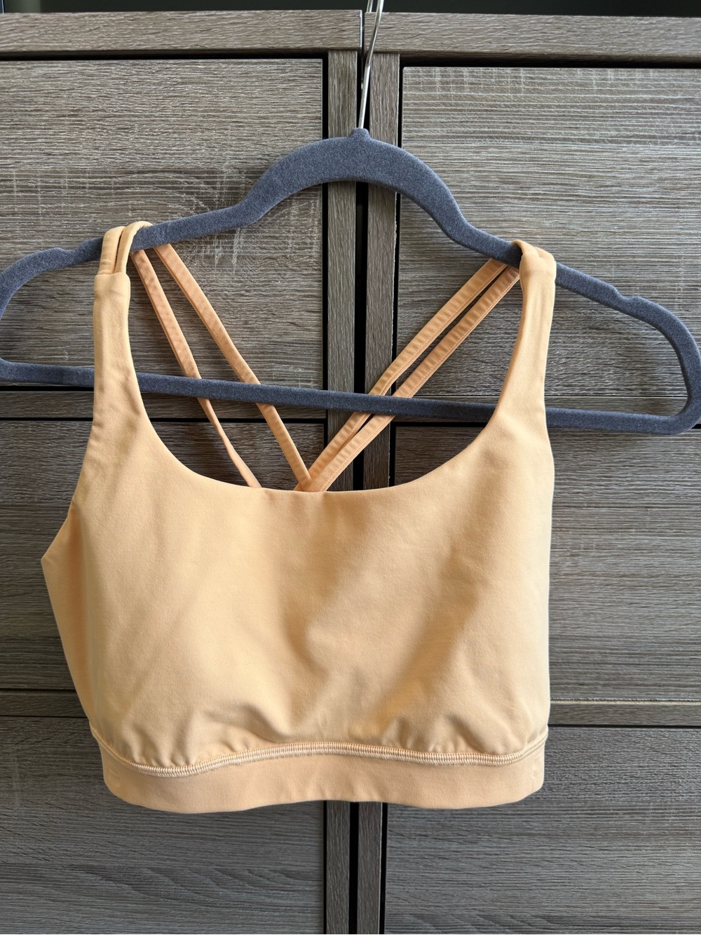 Lululemon Energy Bra (matching shorts also listed)